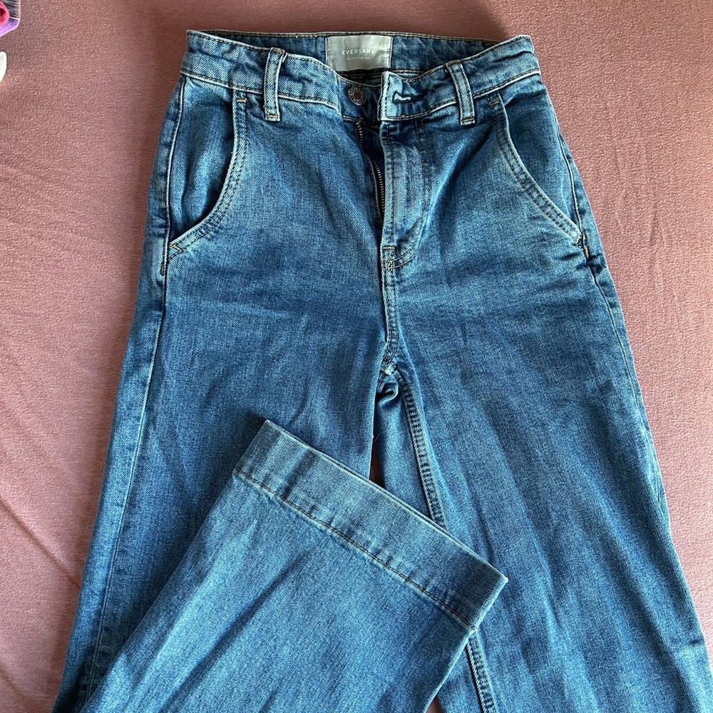 Everlane Wide Leg Jeans